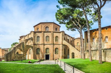 Ünlü Basilica di San Vitale Ravenna, İtalya