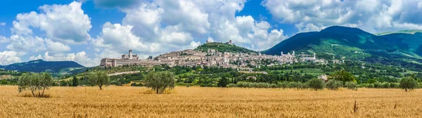 Starobylé město, Assisi, Itálie — Stock fotografie