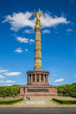 Berlin Victory Column monument in Tiergarten park, Berlin, Germa