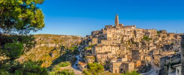 Matera, Basilicata, İtalya'nın antik kenti