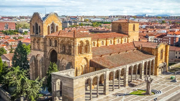 Bella Basilica di San Vicente, Avila, Castilla y Leon, Spagna — Foto Stock