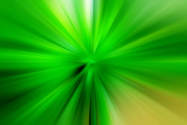 Abstrakter Grüner Zoomeffekt Hintergrund Digital Erzeugtes Bild Strahlen Des Grünen — Stockfoto