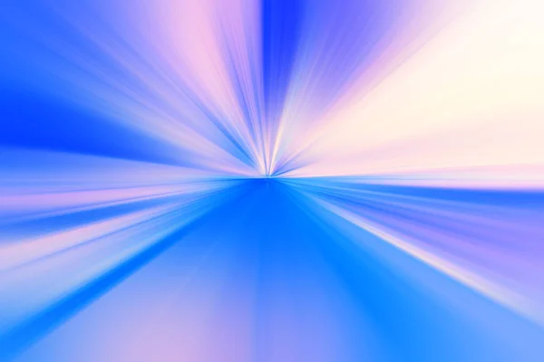 Abstrakcyjny Promieniowy Zoom Rozmycia Powierzchni Niebieskie Białe Liliowe Dźwięki Streszczenie — Zdjęcie stockowe
