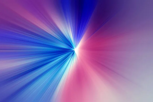 Surface Abstraite Flou Radial Zoom Dans Les Tons Bleu Rose — Photo