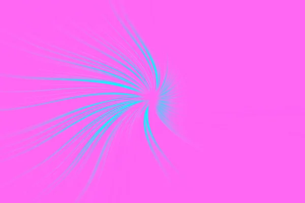 Абстрактное Радиальное Размытие Поверхности Синим Цветом Неоновом Розовом Фоне Светящиеся — стоковое фото
