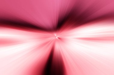 Soyut yüzey bulanık radyal yakınlaşma koyu pembe ve beyaz renklerde. Radyal, ayrışan, yakınsayan çizgilerle soyut pembe arkaplan. 