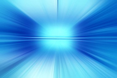 Soyut radyal bulanık yüzey koyu mavi ve açık mavi tonlarda. Radyal, yayıcı, yakınsayan çizgilerle soyut mavi arkaplan. 