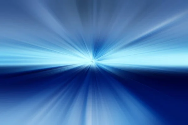 Surface Zoom Abstraite Flou Radial Dans Les Tons Bleu Clair — Photo