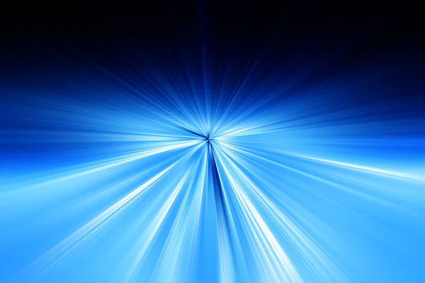 Abstraktní Radiální Zoom Rozmazaný Povrch Tmavě Modrých Světle Modrých Tónů — Stock fotografie