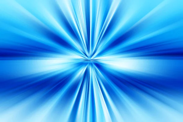 Abstraktní Radiální Zoom Rozmazání Povrchu Modré Bílé Tóny Abstraktní Jasně — Stock fotografie