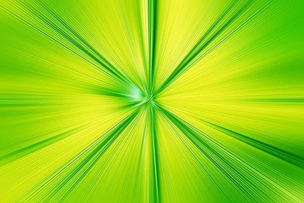 Abstract Radial Zoom Blur Surface Green Yellow Tones Abstract Juicy — Stock Photo, Image