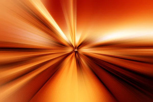 Zoom Radial Abstrait Surface Floue Dans Les Tons Orange Marron — Photo