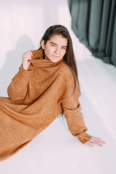 Young Model Girl Fun — Stock Photo, Image