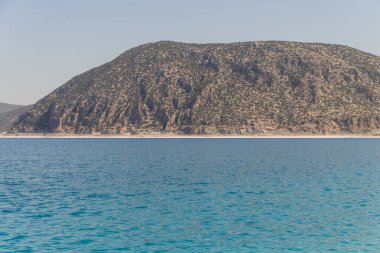 Türkiye 'de Salda Gölü, Türk Maldivleri, dağın eteğinde berrak suyla dolu göl, ilahi bir yer.