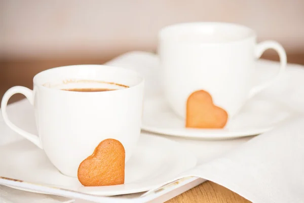 Romantic breakfast. — Stock Photo, Image