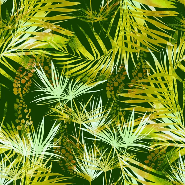 Листья тропических растений — стоковое фото