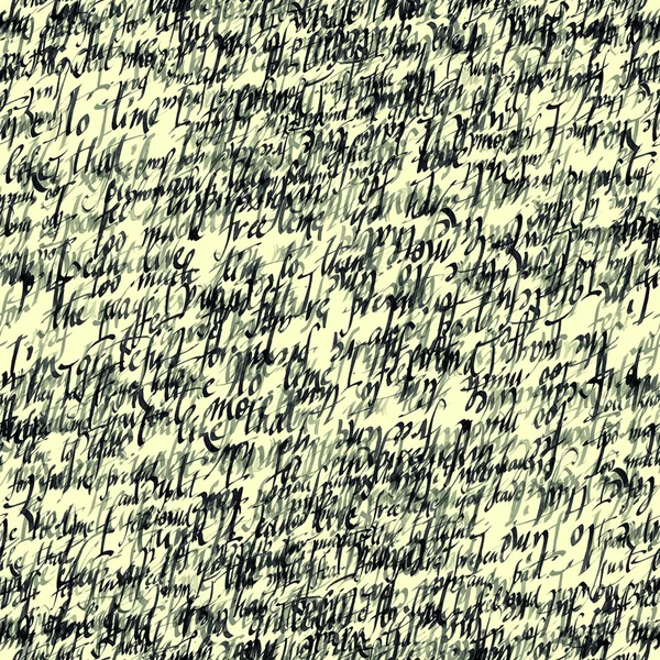 Kalligrafische grunge letters — Stockfoto