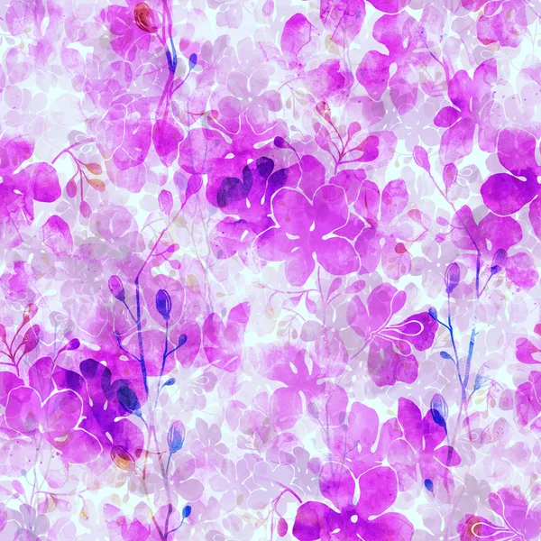 Impresión de lilas y ramas — Foto de Stock