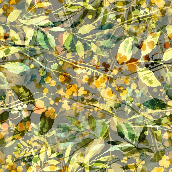 Improntas hierbas, flores y hojas —  Fotos de Stock