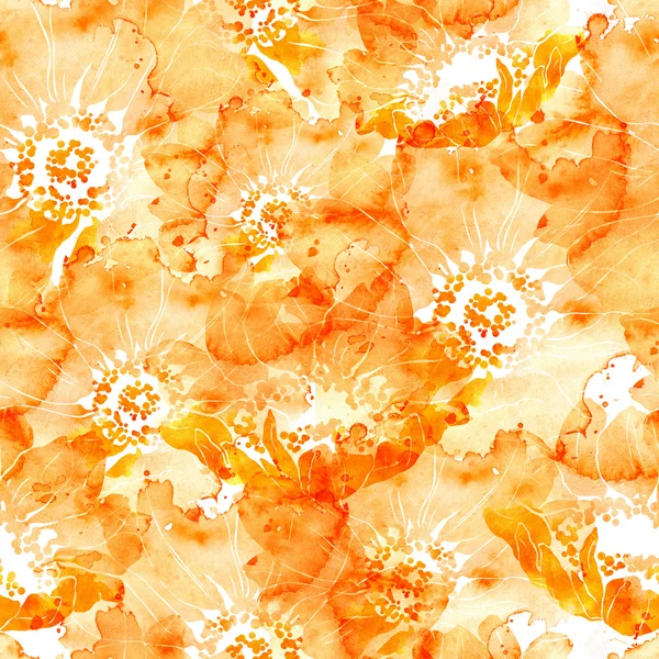 Bloemen - naadloze patroon — Stockfoto