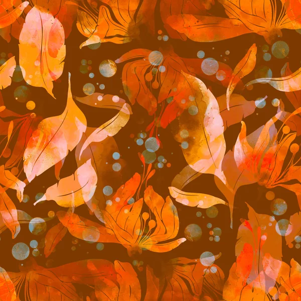 Цветы и листья чая — стоковое фото