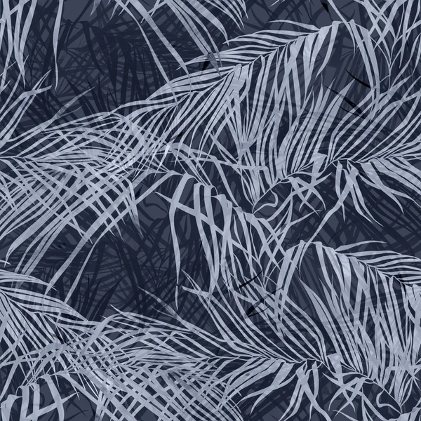 Imprints palm leaves — Stock Photo, Image