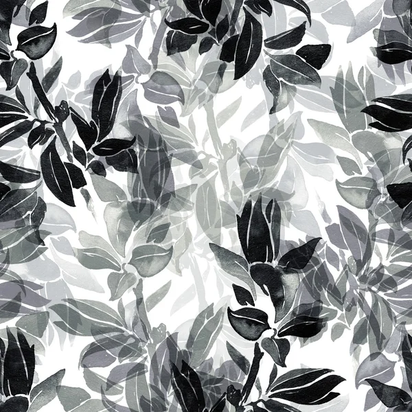 Leaves: botanical pattern — Stock Fotó