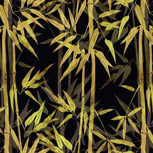 Bambù - modello senza cuciture — Foto Stock
