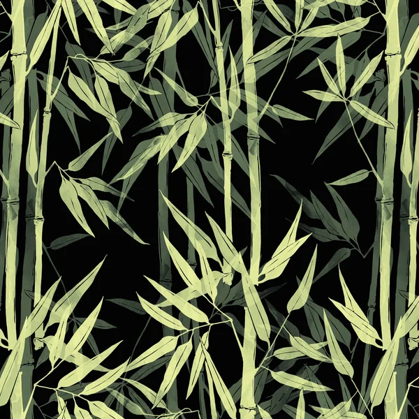 Бамбуковий безшовний візерунок — стокове фото