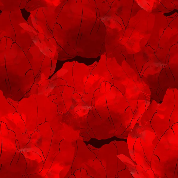 Blommande tulpaner. Seamless mönster — Stockfoto