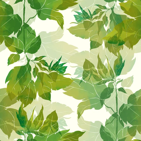 Frühlingsgrüne Blätter — Stockfoto