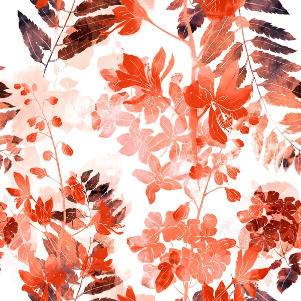 허브, 꽃과 잎 — 스톡 사진