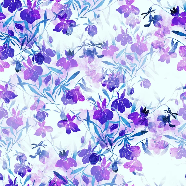 Imprints meadow flowers — Stock Photo, Image