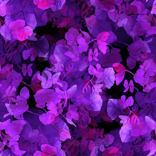 Magic flowers seamless background — Stock Photo, Image