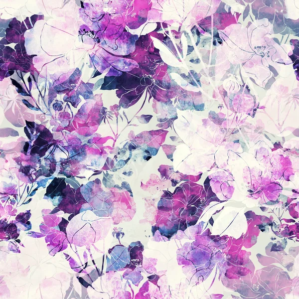 Çayır çiçek ve otlar — Stok fotoğraf