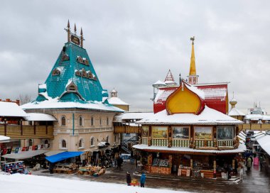 Moskova Izmailovo Kremlin Rusya