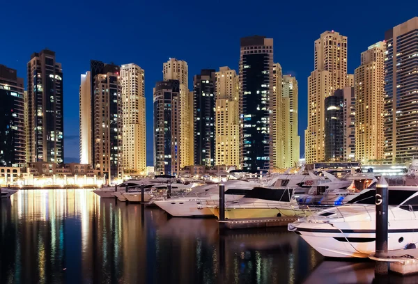 Dubai marina defne — Stok fotoğraf