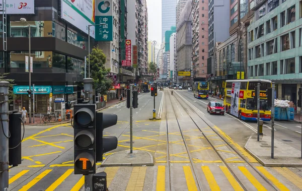 Calles de Hong Kong Imagen De Stock