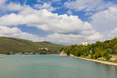 Lake Abrau. şaraphane