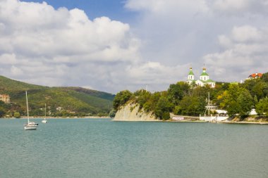 Lake Abrau. şaraphane
