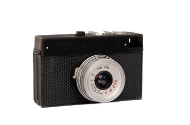 eski film kamera izole kapak