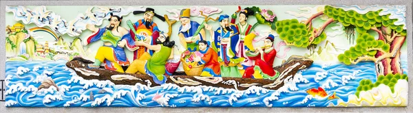 Chinese Mosaic — Stock Photo, Image