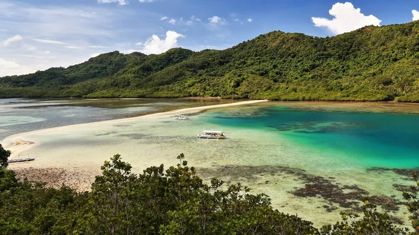 Krajina Vyhlídkové Paluby Vigan Island Snake Island Pískoviště Filipínské Bangky — Stock fotografie