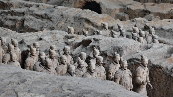 Çin Ilk Imparatoru Qin Shi Huang Çin Mparatoru Öteki Dünyada — Stok fotoğraf