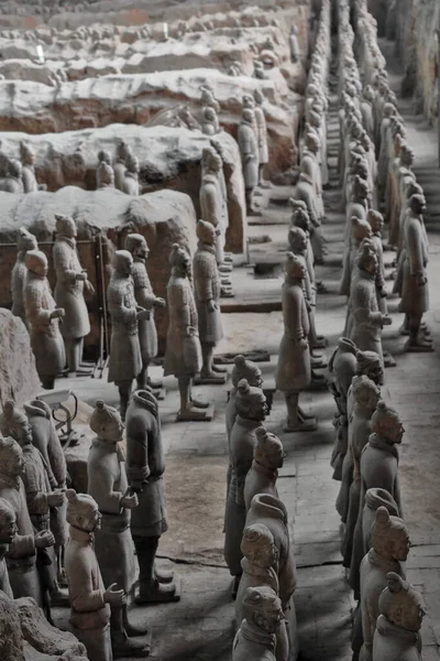 Çin Ilk Imparatoru Qin Shi Huang Çin Mparatoru Öteki Dünyada — Stok fotoğraf