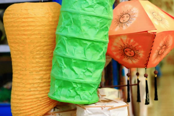 Paper lanterns. Pokhara-Nepal. 0765 — Stock Photo, Image