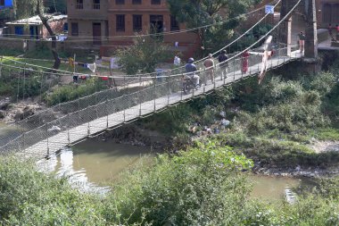 Punyamati Nehri üzerinde köprü. Panauti-Nepal. 1061