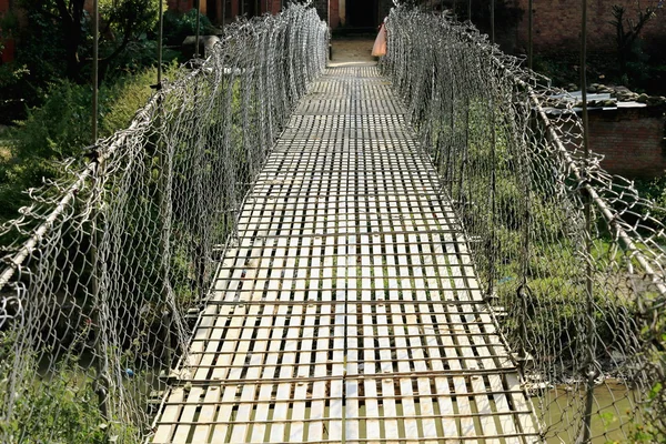 Bridge over Punyamati river. Panauti-Nepal. 1069 — Stock Photo, Image