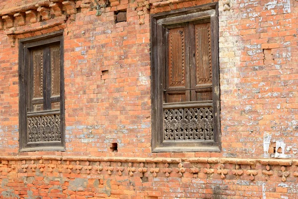 Casa in stile Newar. Dhulikhel-Nepal. 1043 — Foto Stock