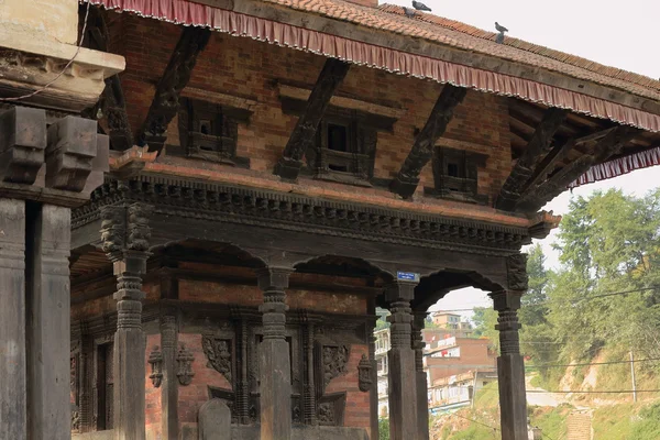 Krišna Narayan chrám. Panauti Nepál. 1076 — Stock fotografie